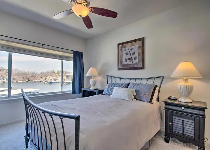 Boat Slip, Pools! Waterfront Lake Ozark Condo