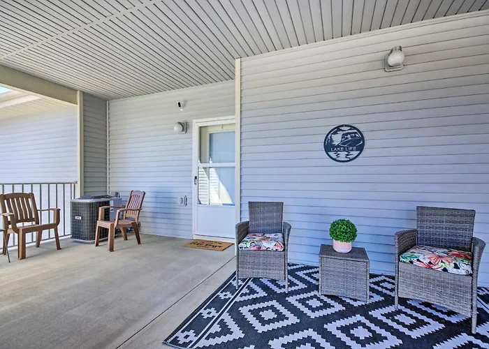 Lake Views & Boat Slip: Lake Ozark Condo!