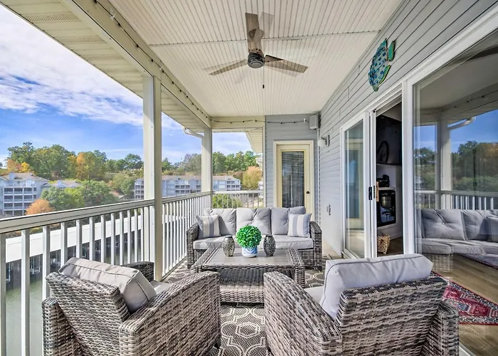 Lake Views & Boat Slip: Lake Ozark Condo!